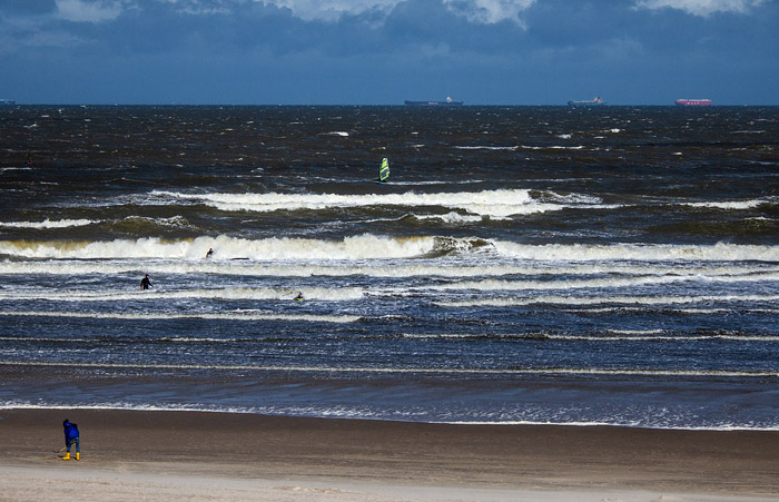 Brandung vorm Hauptstrand
