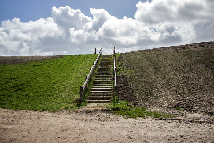 Treppe am Dorfgrodendeich