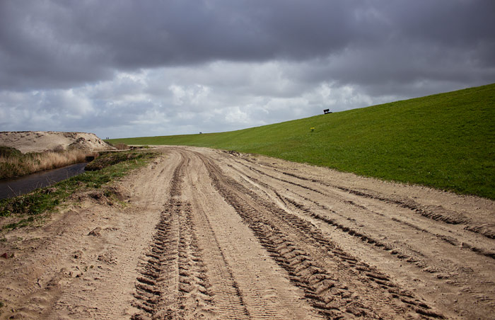 Zuk&uuml;nftiger Deichverteidigungsweg