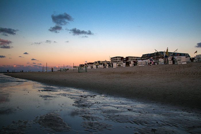 Strand am Abend