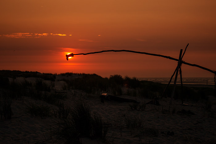 Skulptur am Oststrand