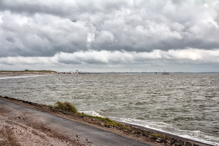 Sp&uuml;larbeiten an den Harle H&ouml;rn-D&uuml;nen