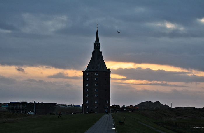 Westturm im D&auml;mmerlicht
