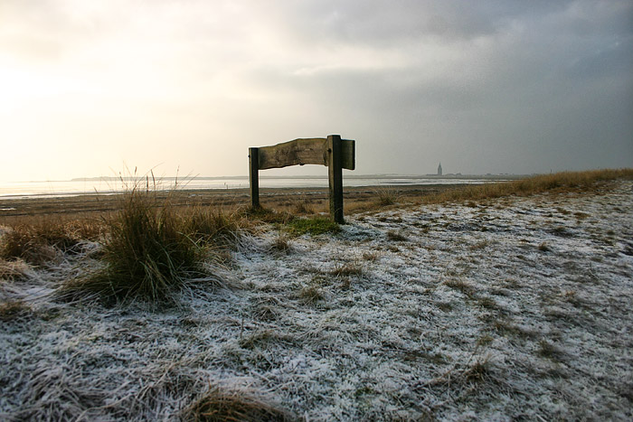 Winterstimmung am Deich