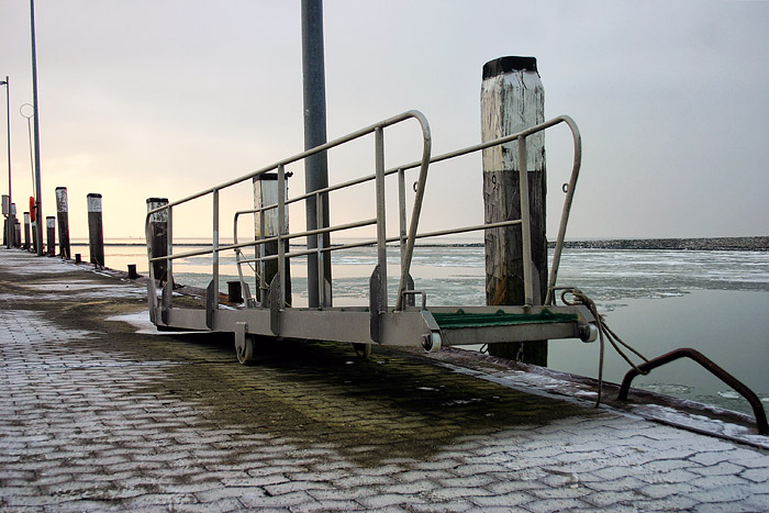 Gangway am Westanleger