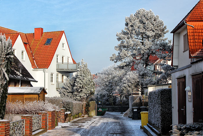 Robbenstra&szlig;e im Hochwinter