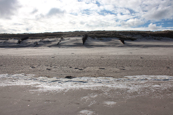 D&uuml;nenkette &ouml;stlich des Hauptstrandes