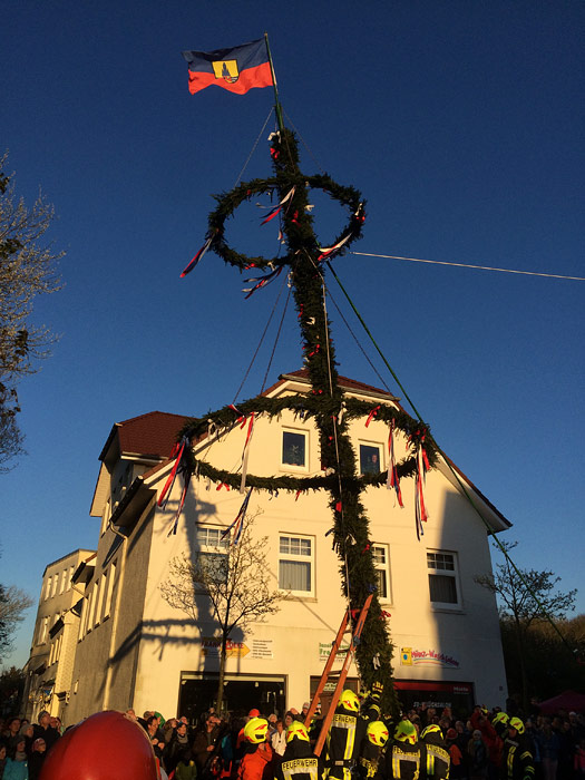 Maibaumaufstellen 2018