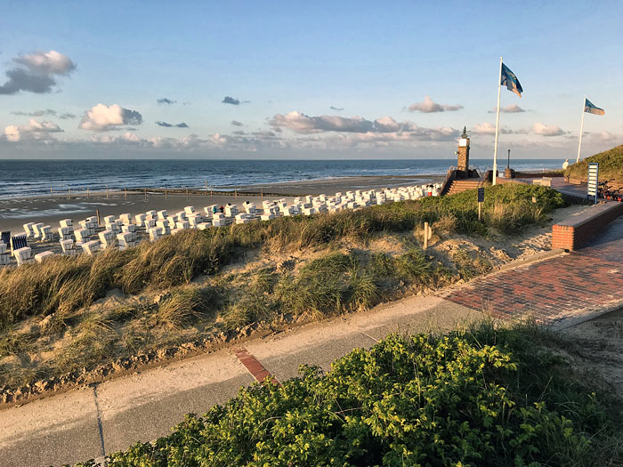 Strand am Abend