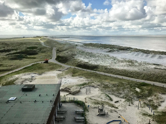 Harle H&ouml;rn-D&uuml;nen von oben