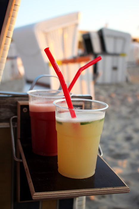 Cocktails am Strand