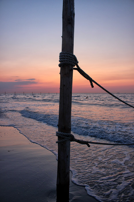 Blaue Stunde am Hauptbadefeld