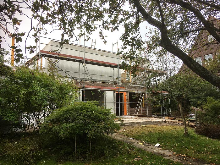 Herbstliche Bauarbeiten