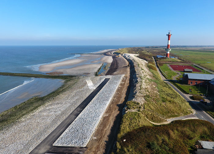 Nordwestdünen und Deckwerk