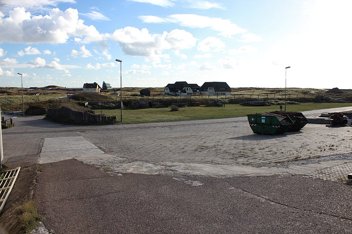 Platz des Wasser- und Schiffahrtsamtes