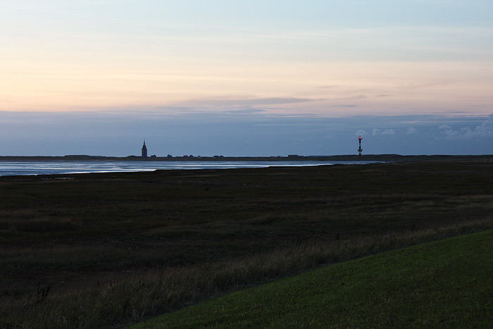 Deichvorland und Salinebucht