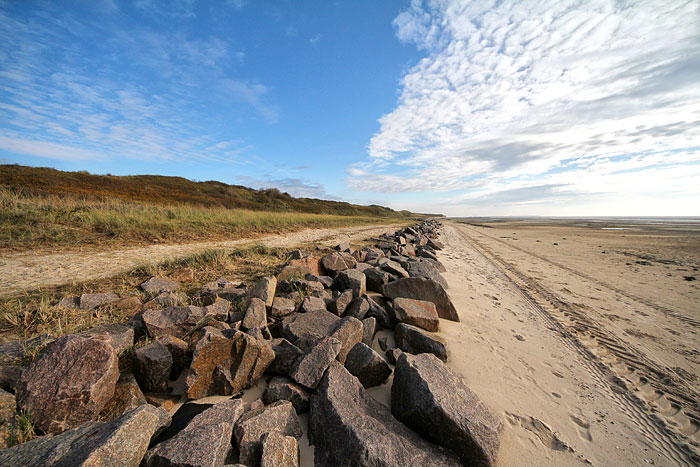 Steindamm s&uuml;dlich der Ostd&uuml;nen