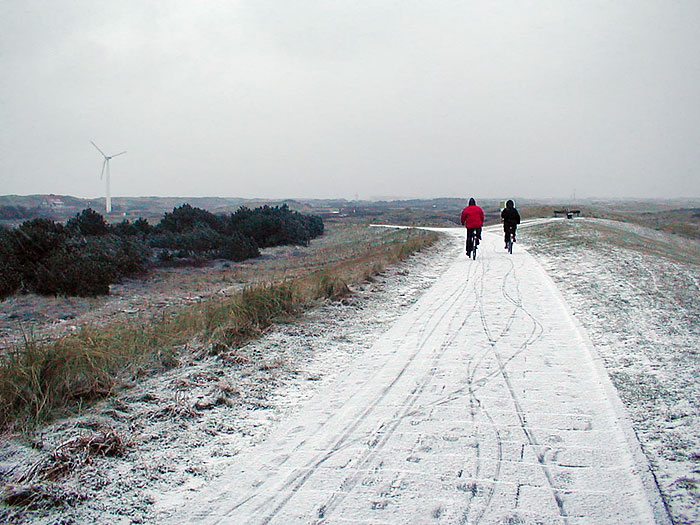 Spazierfahrt auf dem Deich