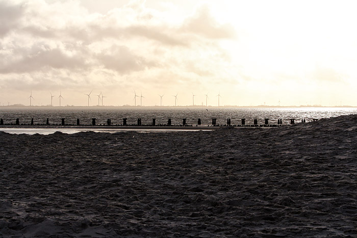 Blick hin&uuml;ber zum Watt