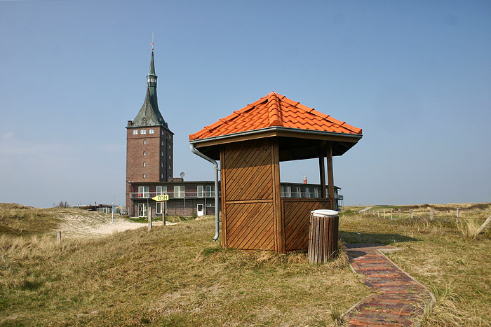 Wetterh&uuml;tte im Westen