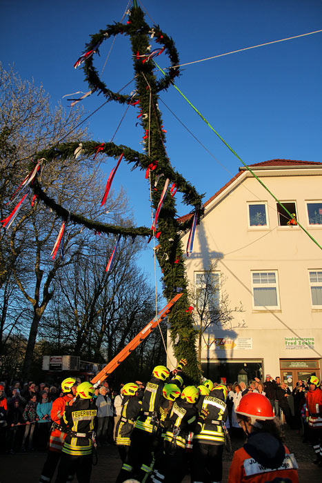 Maibaumaufstellen 2018