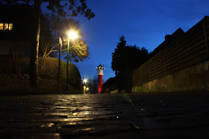 Abends in der Robbenstra&szlig;e