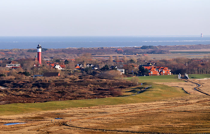 S&uuml;ddeich, Alter Leuchtturm und Ostinnengroden