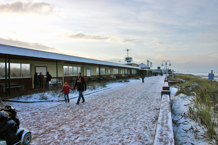 Strandpromenade mit Wandelgang