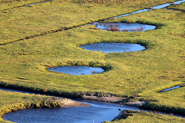 Bombentrichter im Westinnengroden