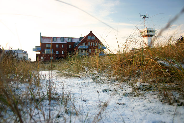 Schnee auf der Polizeiwiese
