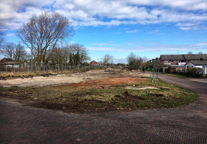 Bahngel&auml;nde an der Siedlerstra&szlig;e