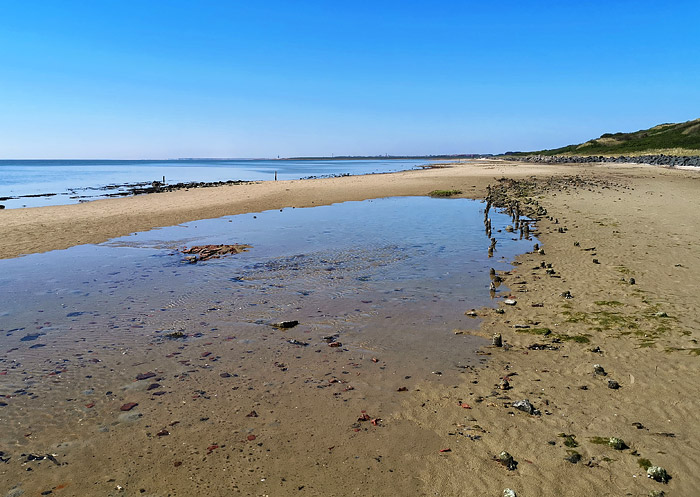 Auf dem Weg entlang der Ostd&uuml;nen