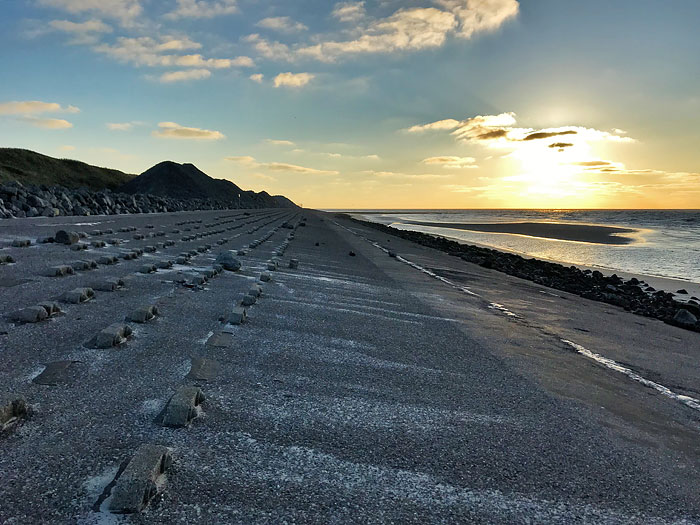 Abendspaziergang auf dem Nordwest-L&auml;ngswerk