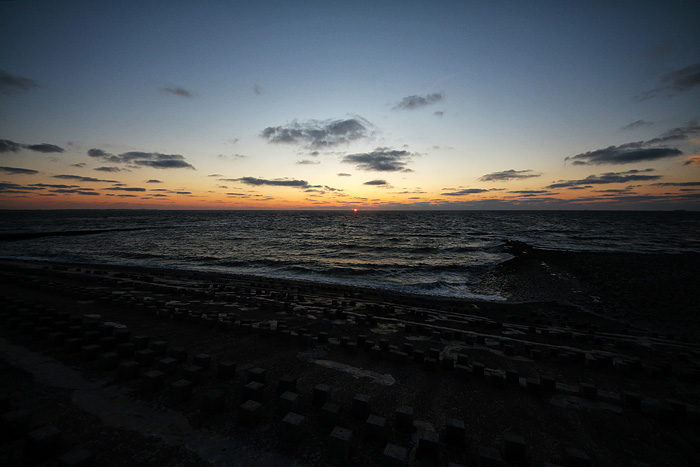 Sonnenuntergang im Westen