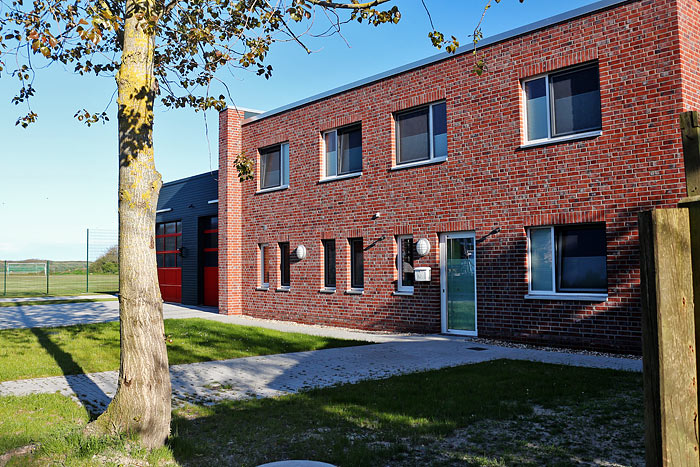 Rettungswache in der Siedlerstra&szlig;e