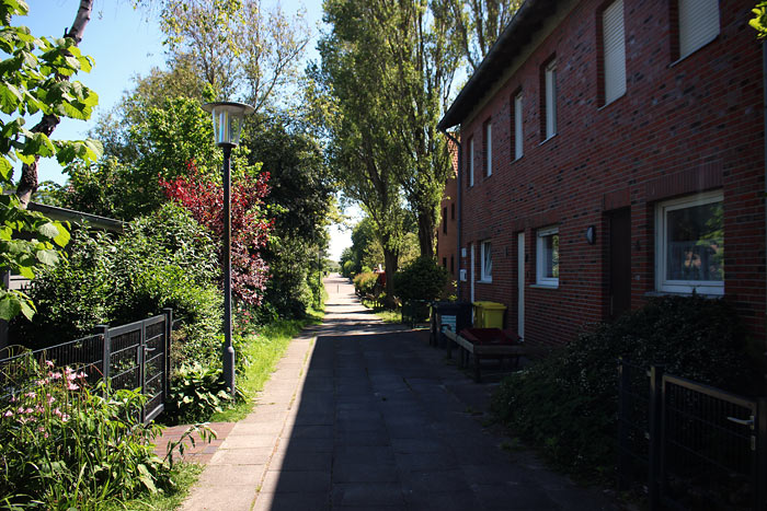 Verbindungsweg im s&uuml;dlichen Dorf