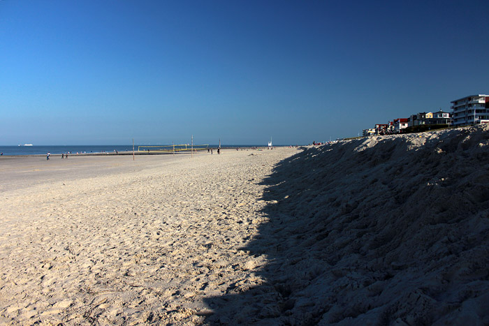 Abbruchkante am Hauptstrand