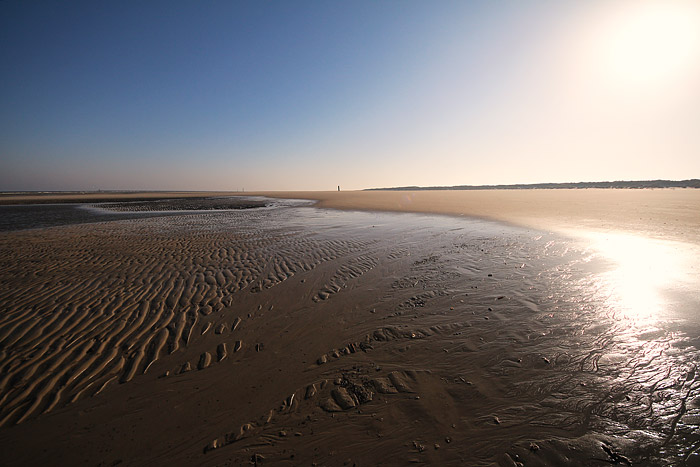 Oststrand im Gegenlicht