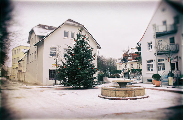Weihnachtlicher Appellplatz