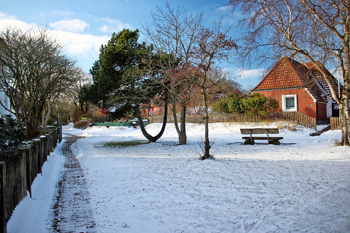 R&ouml;singstra&szlig;e im Winter