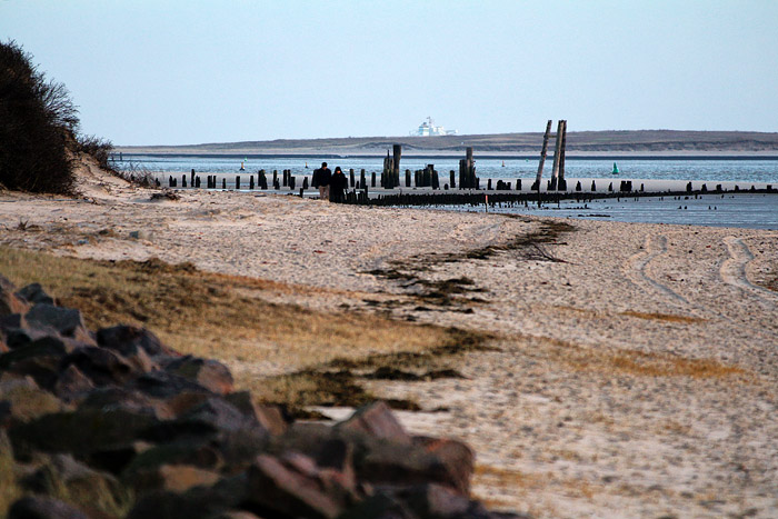 Blick zum Ostanleger