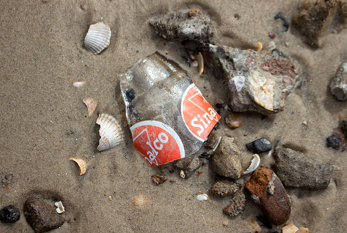 Sinalco-Scherbe im Osten