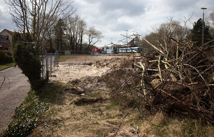 Bahngel&auml;nde an der Siedlerstra&szlig;e