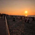 Abendspaziergang am Hauptstrand