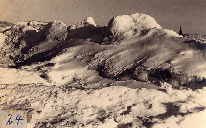 Eisschollen am Hauptstrand