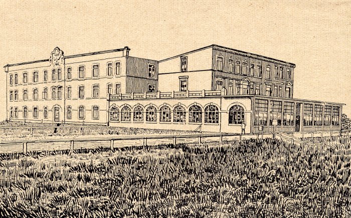 Zeichnung vom &raquo;Kaiserhof&laquo;