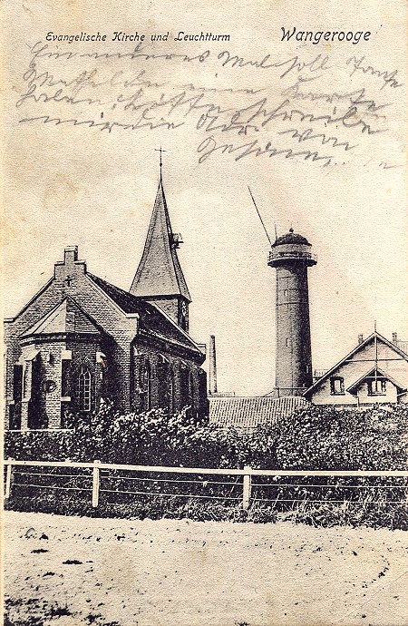 Evangelische Kirche und Leuchtturm