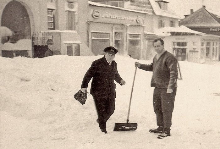 Zedeliusstra&szlig;e im Schnee