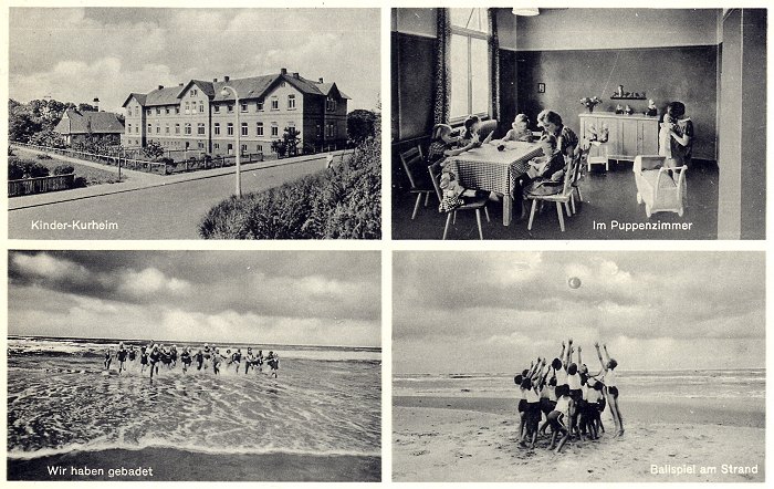 Mehrere Ansichten vom Oldenburger Kinderheim