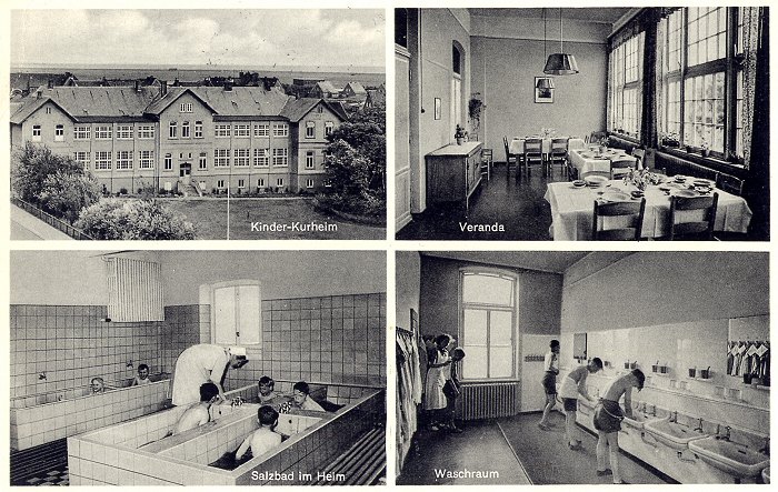 Mehrere Ansichten vom Oldenburger Kinderheim